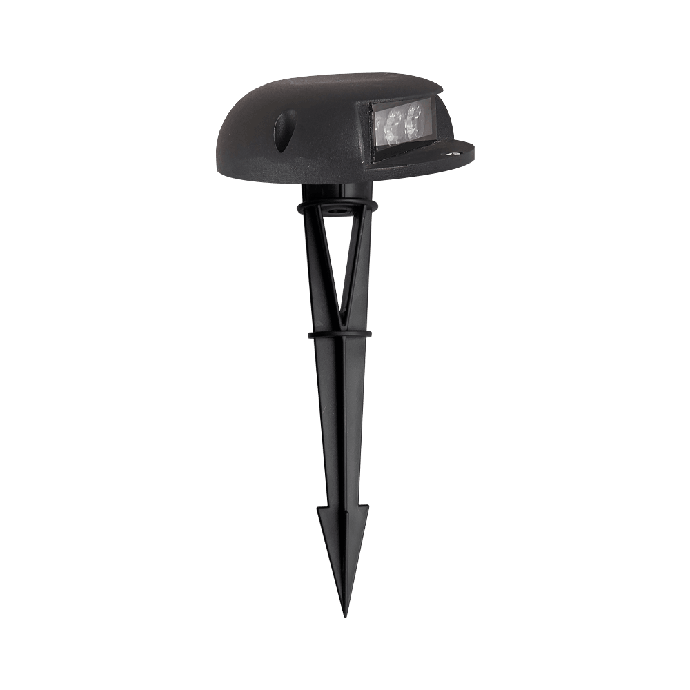STA05 3W Low Voltage Cast Aluminum Round Surface Mount LED Step or Deck Light.