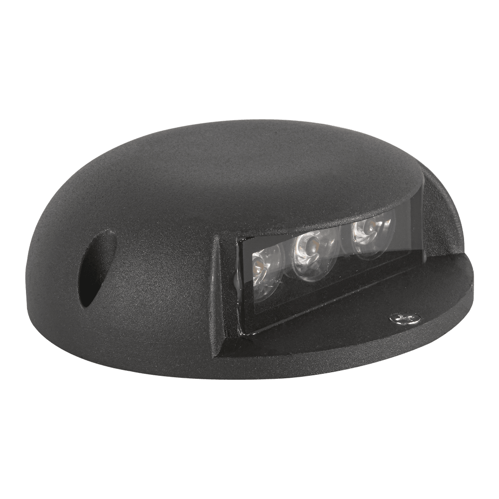 STA05 3W Low Voltage Cast Aluminum Round Surface Mount LED Step or Deck Light - Kings Outdoor Lighting