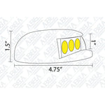Load image into Gallery viewer, STA05 3W Low Voltage Cast Aluminum Round Surface Mount LED Step or Deck Light.
