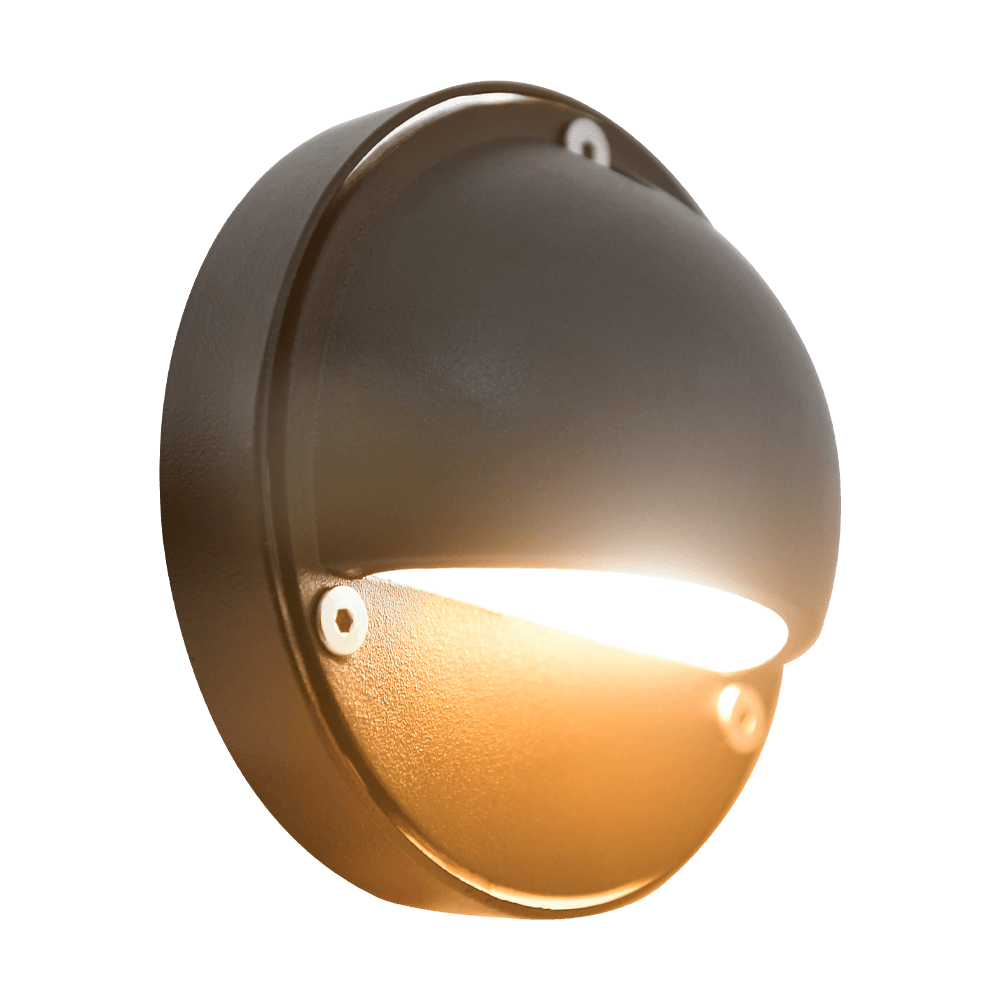 STA09 LED Round Aluminum Deck Light Surface Mount Low Voltage Landscape Lighting - Kings Outdoor Lighting