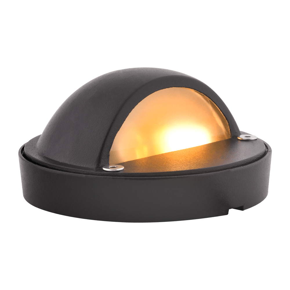 STA09 LED Round Aluminum Deck Light Surface Mount Low Voltage Landscape Lighting - Kings Outdoor Lighting