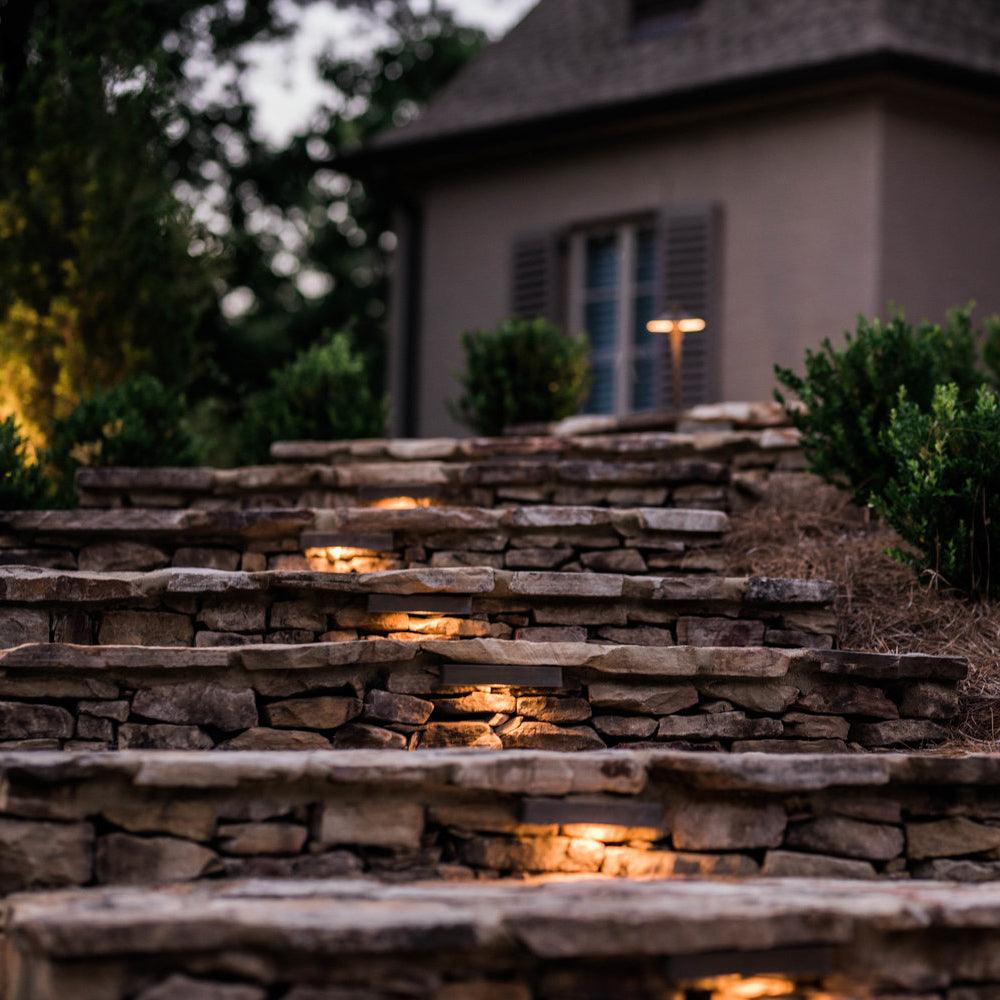 STB13 2.5W LED Aluminum Retaining Wall Light Low Voltage Hardscape Paver Lighting.