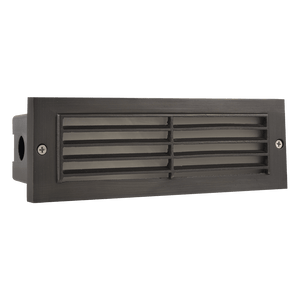STB03 Louver Horizontal LED Brick Lights Warm White Edge Step Lighting - Kings Outdoor Lighting
