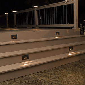 STB02 Louver Horizontal Waterproof LED Brick Lights Edge Step Lighting.