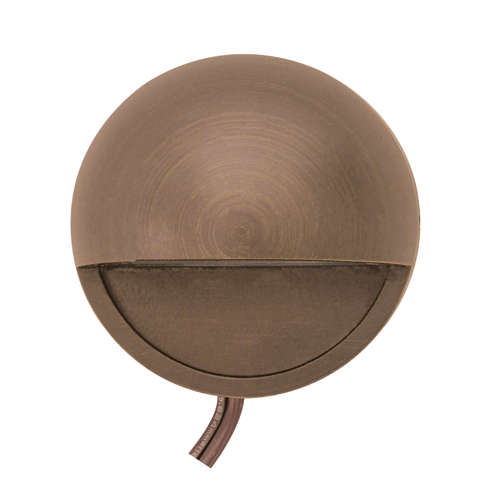 STB09 LED Round Deck Light Surface Mount Low Voltage Landscape Lighting - Kings Outdoor Lighting
