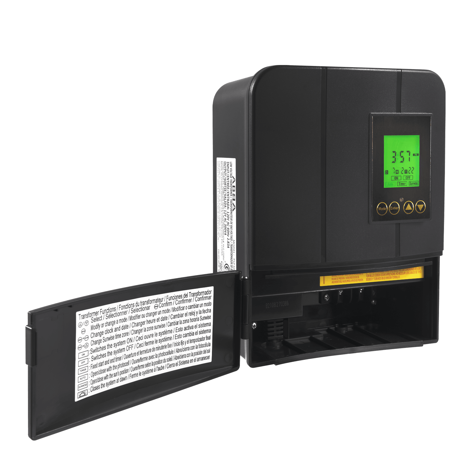 TSP300 300 Watt Low Voltage Transformer with Digital Timer and Photocell - Kings Outdoor Lighting