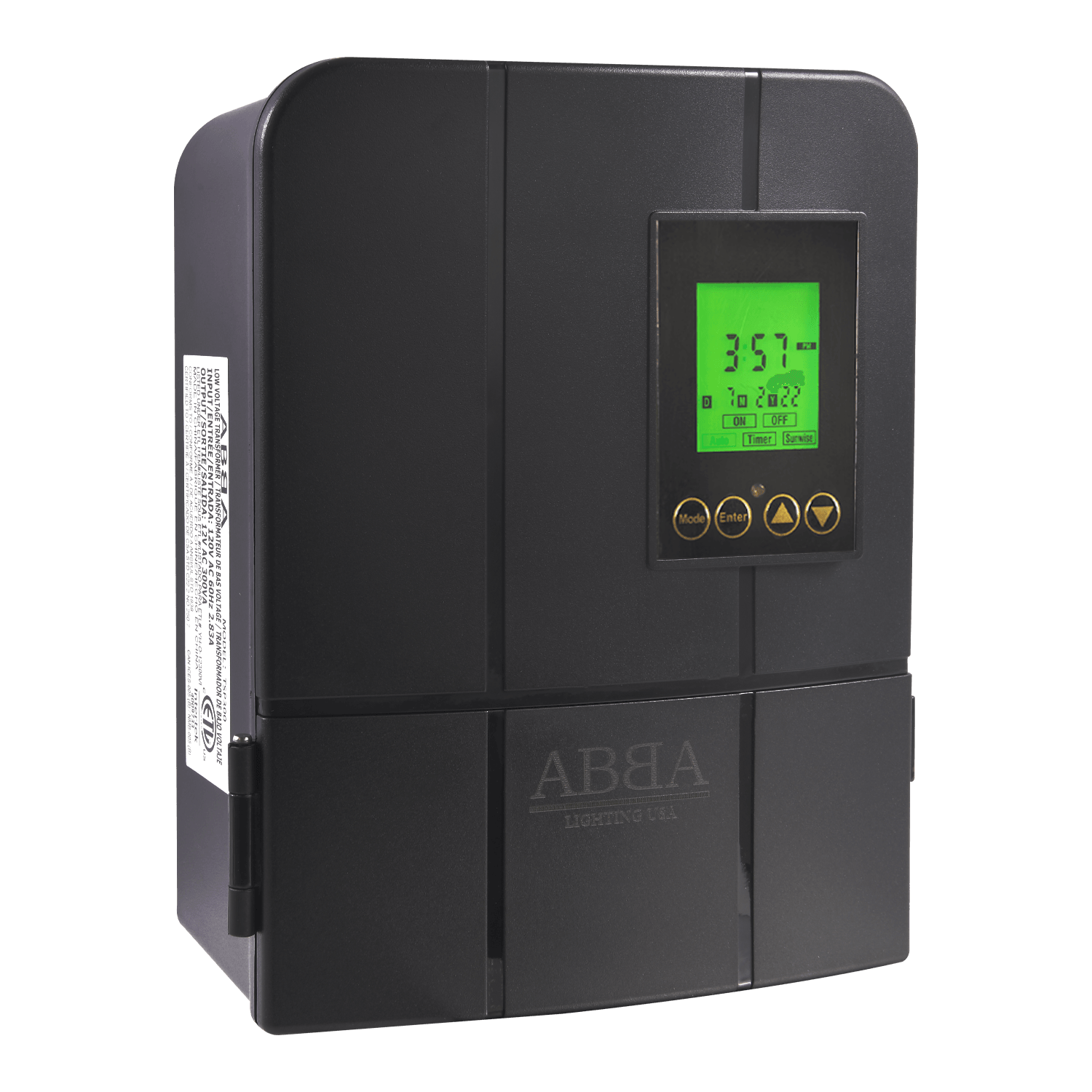 TSP300 300 Watt Low Voltage Transformer with Digital Timer and Photocell - Kings Outdoor Lighting