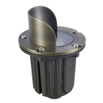 Load image into Gallery viewer, UNB03 Cast Brass Low Voltage Shielded LED In-ground Light IP65 Waterproof - Kings Outdoor Lighting
