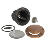 Load image into Gallery viewer, UNB09 Cast Brass Round Moni-Directional Low Voltage LED In-ground Light - Kings Outdoor Lighting
