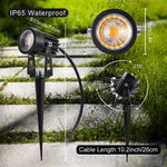 Load image into Gallery viewer, CD43 5W Waterproof LED Landscape Narrow Beam Directional Ground Spotlight.

