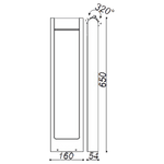 Load image into Gallery viewer, CD56 8W Low Voltage LED Rectangular Adjustable Bollard Landscape Pathway Lighting.
