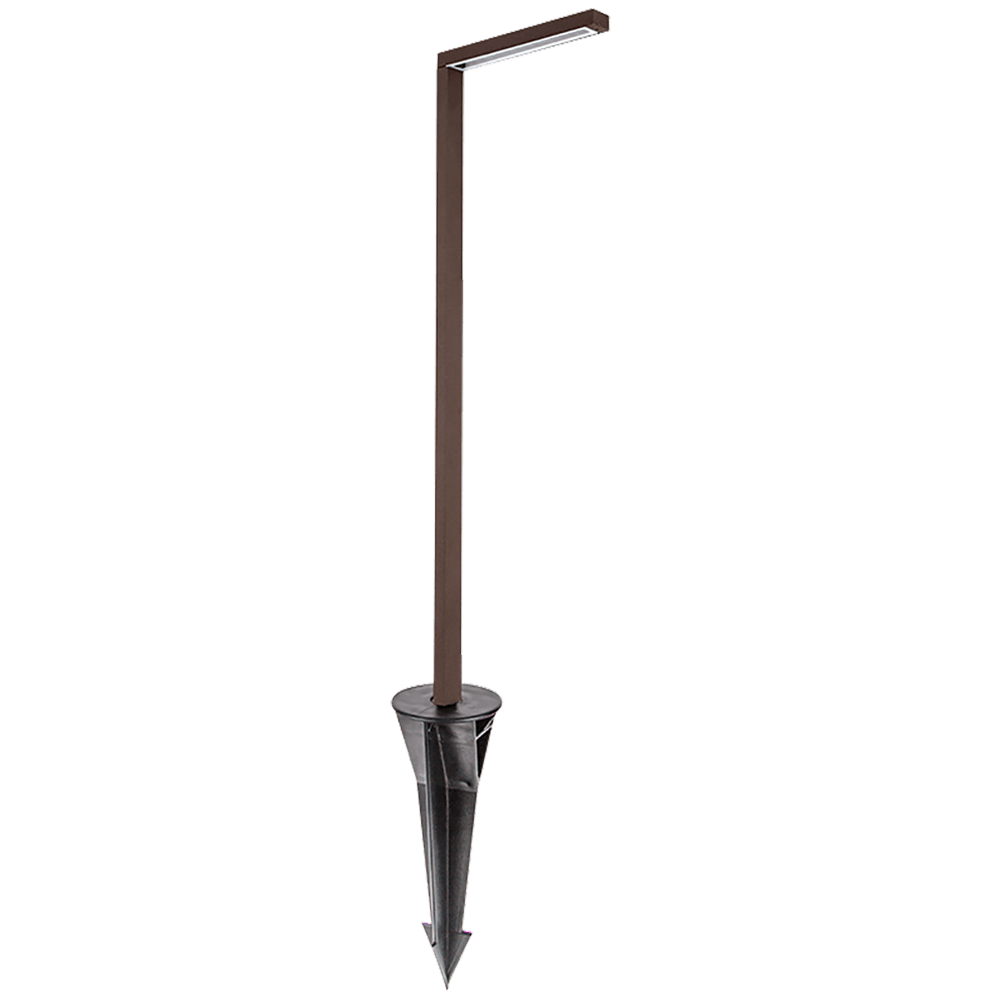 CD57 Aluminum LED Rectangular Bollard Path Light.