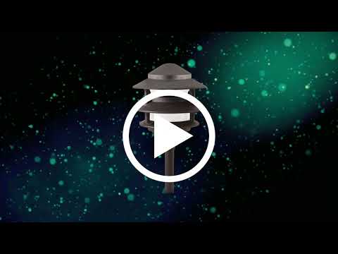 CDPA52 Path Light 3W 12V AC/DC Aluminum Low Voltage Landscape Lighting 3 Tier Pagoda